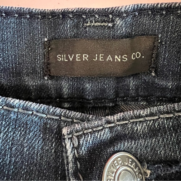 Silver Jeans Men’s Eddie straight leg jeans Size W36 L36 Classic jeans Dark Wash - Picture 4 of 6